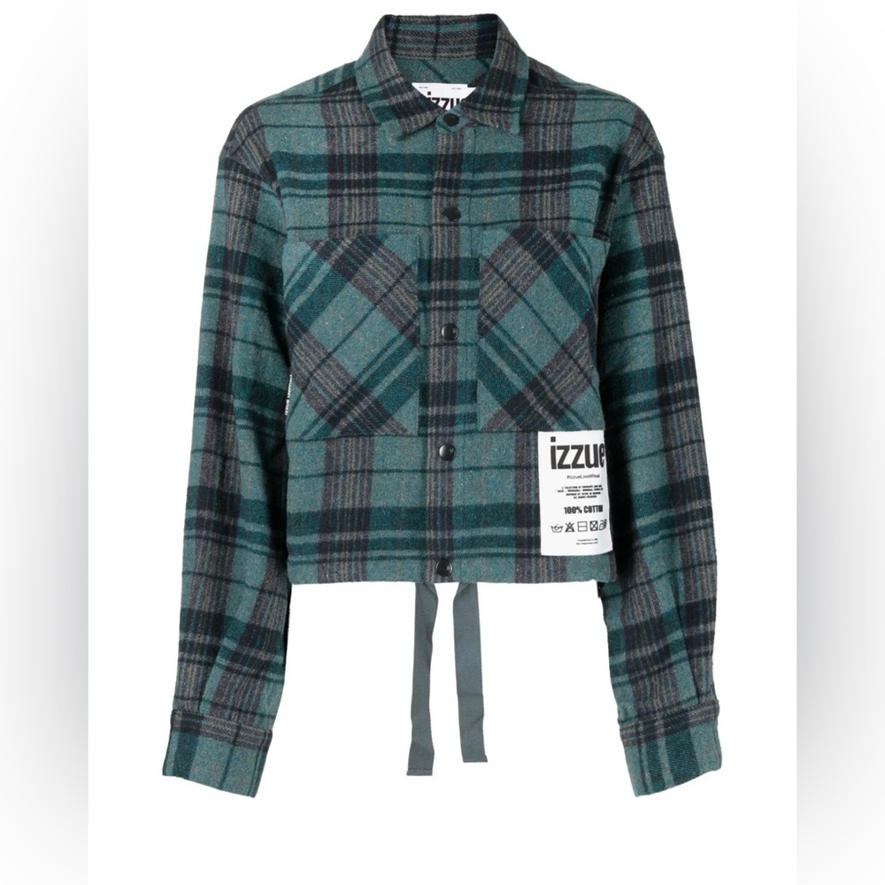Izzue Blue Plaid Shirt
